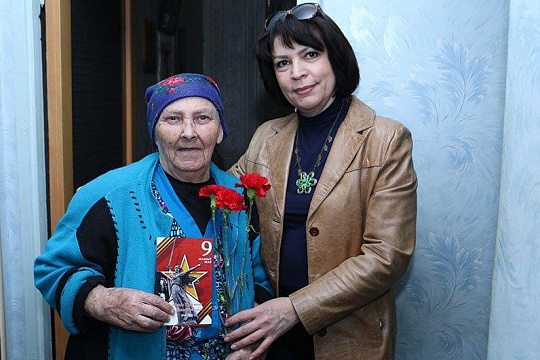 Представители ППО Ореол поздравили ветеранов с Днем победы Представители ППО Ореол поздравили ветеранов с Днем победы